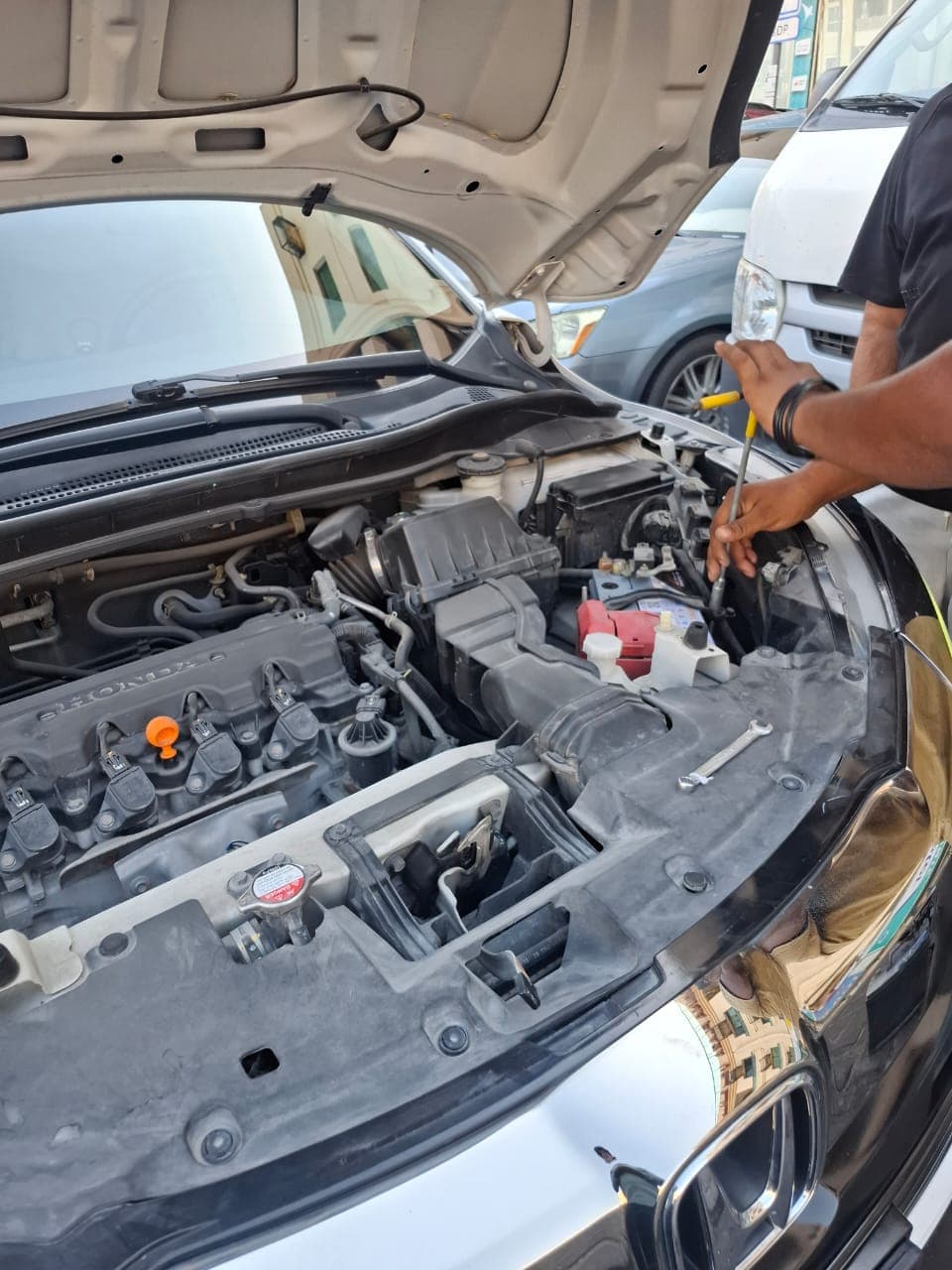 Oil Change Service in Business Bay